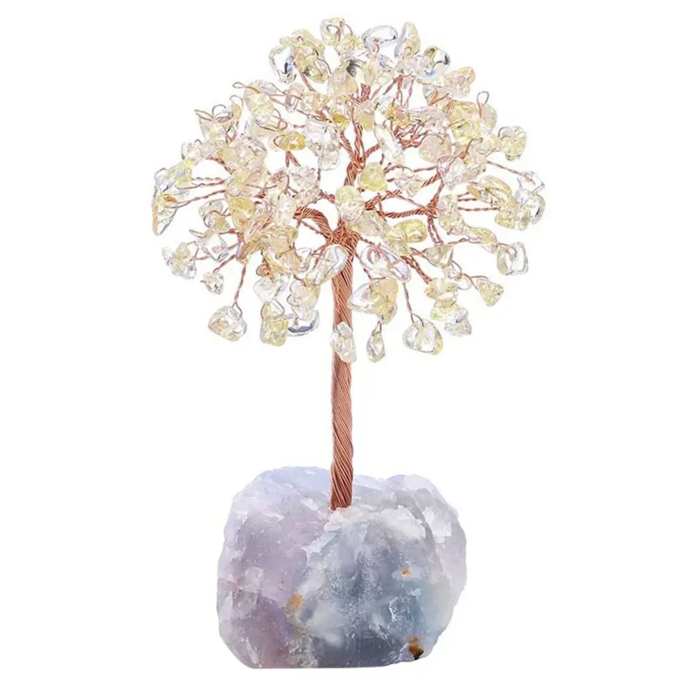 Home Decor Fluorite Base Copper Wire Wrapped Crystal Money Tree Reiki Chakra Potted Plants Feng Shui Trees
Home Decor Fluorite Base Copper Wire Wrapped Crystal Money Tree Reiki Chakra Potted Plants Feng Shui Trees