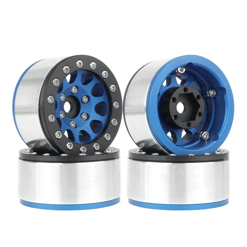 WOWFU-4 PCS 1.55 Inch Metal Wheel Model Car Parts For Axial SCX10 Ghost TRX4 TRX6 D90 1/10 RC Crawler Car
WOWFU-4 PCS 1.55 Inch Metal Wheel Model Car Parts For Axial SCX10 Ghost TRX4 TRX6 D90 1/10 RC Crawler Car