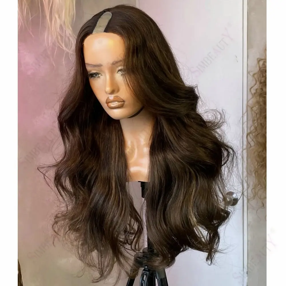 Machine Made 1x4 U Part Wig Chocolate Brown Loose Wave Human Hair Adjustable With Clips Glueless V Part Wig for Women Easy Wear
Machine Made 1x4 U Part Wig Chocolate Brown Loose Wave Human Hair Adjustable With Clips Glueless V Part Wig for Women Easy Wear