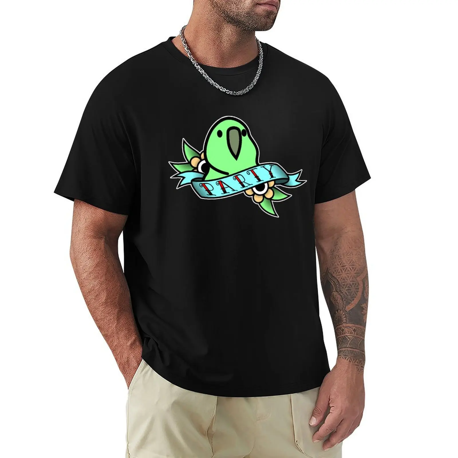 Party Parrot Vintage Tattoo T-Shirt graphic t shirts graphic t shirt vintage affliction shirts mens big and tall t shirts
Party Parrot Vintage Tattoo T-Shirt graphic t shirts graphic t shirt vintage affliction shirts mens big and tall t shirts