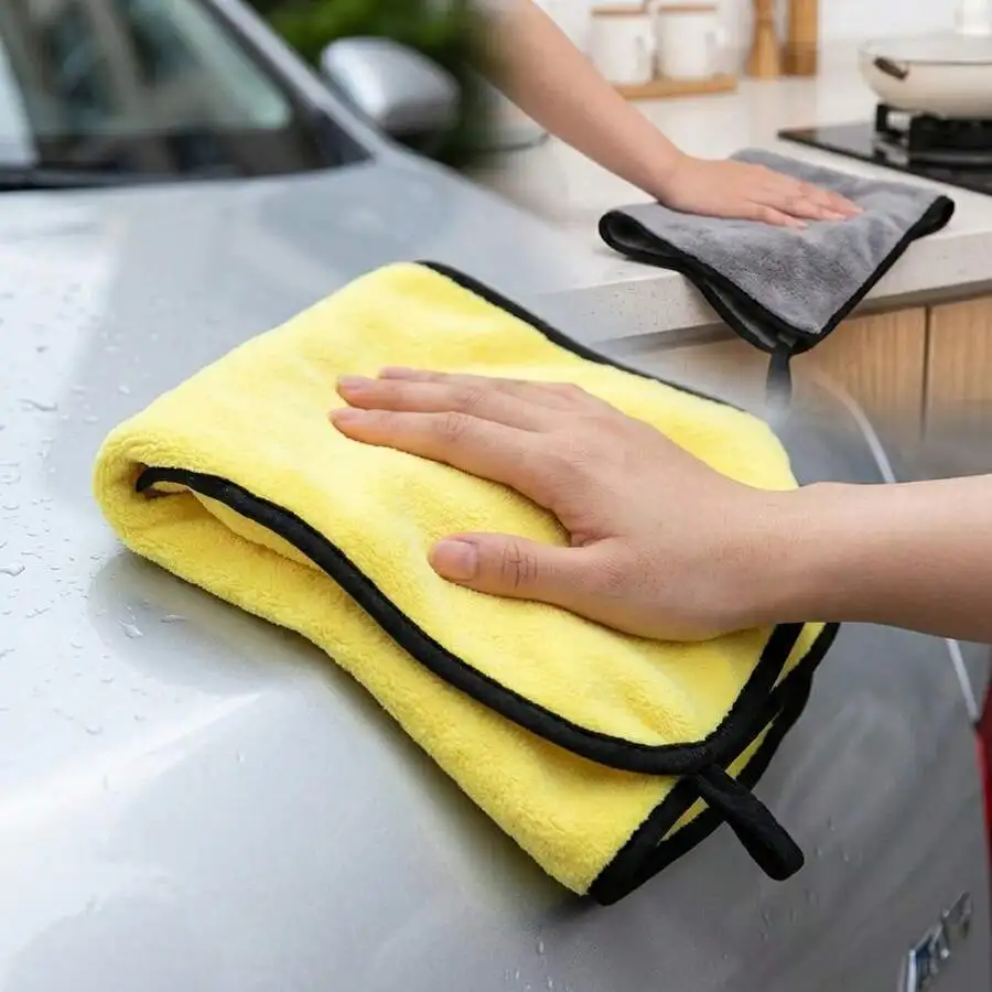 2 Pcs Thickened Coral Fleece Car Cleaning Towel Lint Free Super Absorbent Auto Wiping Cloth
2 Pcs Thickened Coral Fleece Car Cleaning Towel Lint Free Super Absorbent Auto Wiping Cloth