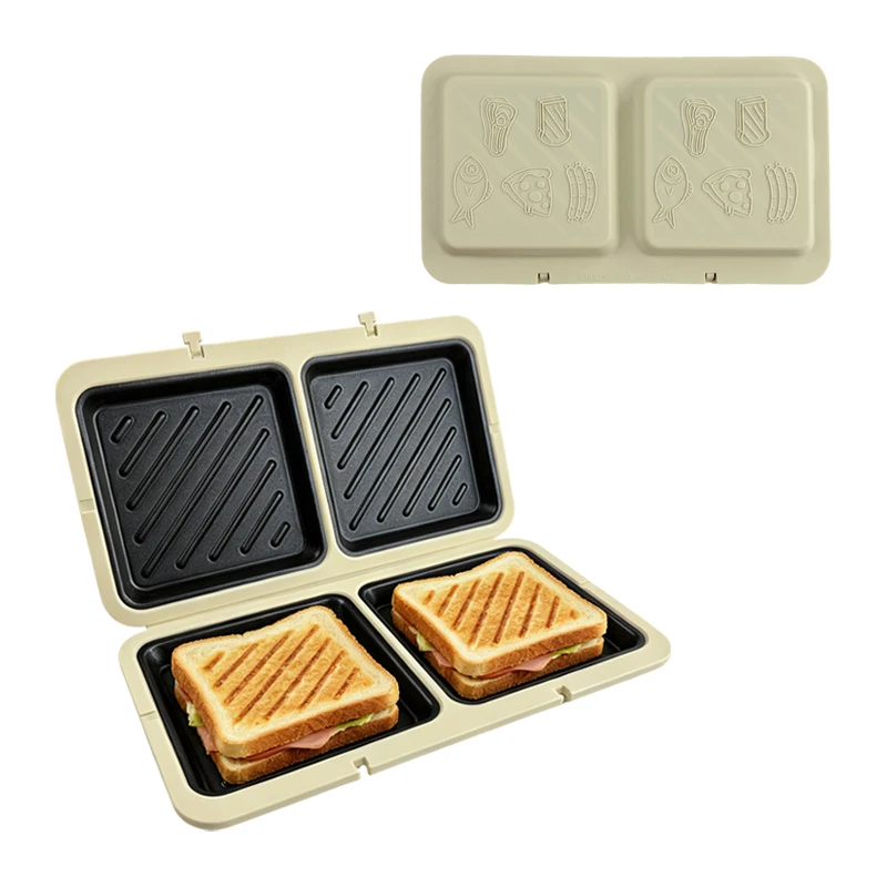 Double Portion Microwave Toastie Maker Removable Quick Cooking Breakfast Sandwiches Maker Silicone Microwaveable Kitchenware
Double Portion Microwave Toastie Maker Removable Quick Cooking Breakfast Sandwiches Maker Silicone Microwaveable Kitchenware