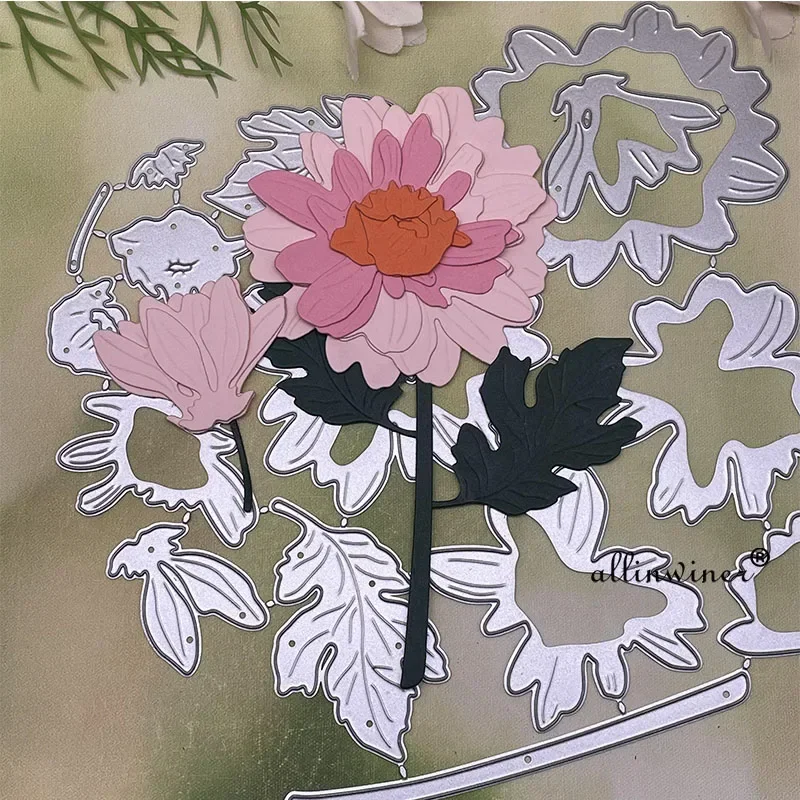 Flower decoration Metal Cutting Dies Stencils Die Cut for DIY Scrapbooking Album Paper Card Embossing
Flower decoration Metal Cutting Dies Stencils Die Cut for DIY Scrapbooking Album Paper Card Embossing