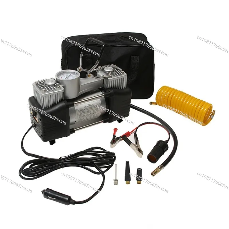 150PSI Air Compressor Car Tire Inflator 12V Portable Pressure Pump Dual Cylinder Pressure Pump Tool Sets with Pure Copper Motor
150PSI Air Compressor Car Tire Inflator 12V Portable Pressure Pump Dual Cylinder Pressure Pump Tool Sets with Pure Copper Motor