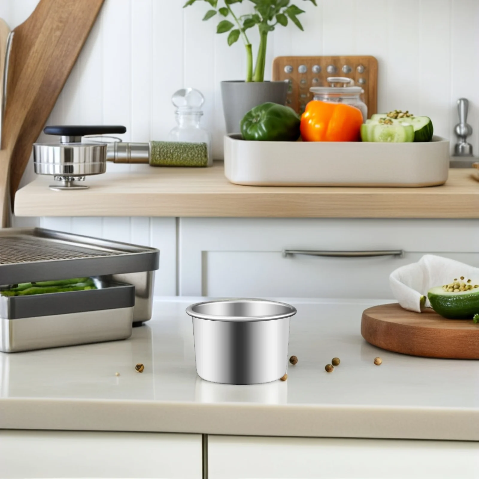 4 Pcs Cake Mold Small Round Pans Removable Bottom Baking Dish Aluminum Alloy Easy Clean Mini Tins For Cakes
4 Pcs Cake Mold Small Round Pans Removable Bottom Baking Dish Aluminum Alloy Easy Clean Mini Tins For Cakes