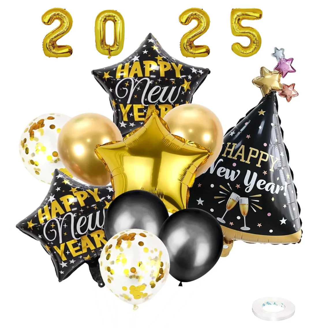 Happy New Year Theme Balloon Set, Decoration, annual Meeting Atmosphere Layout Supplies, Aluminum Film, 2022
Happy New Year Theme Balloon Set, Decoration, annual Meeting Atmosphere Layout Supplies, Aluminum Film, 2022