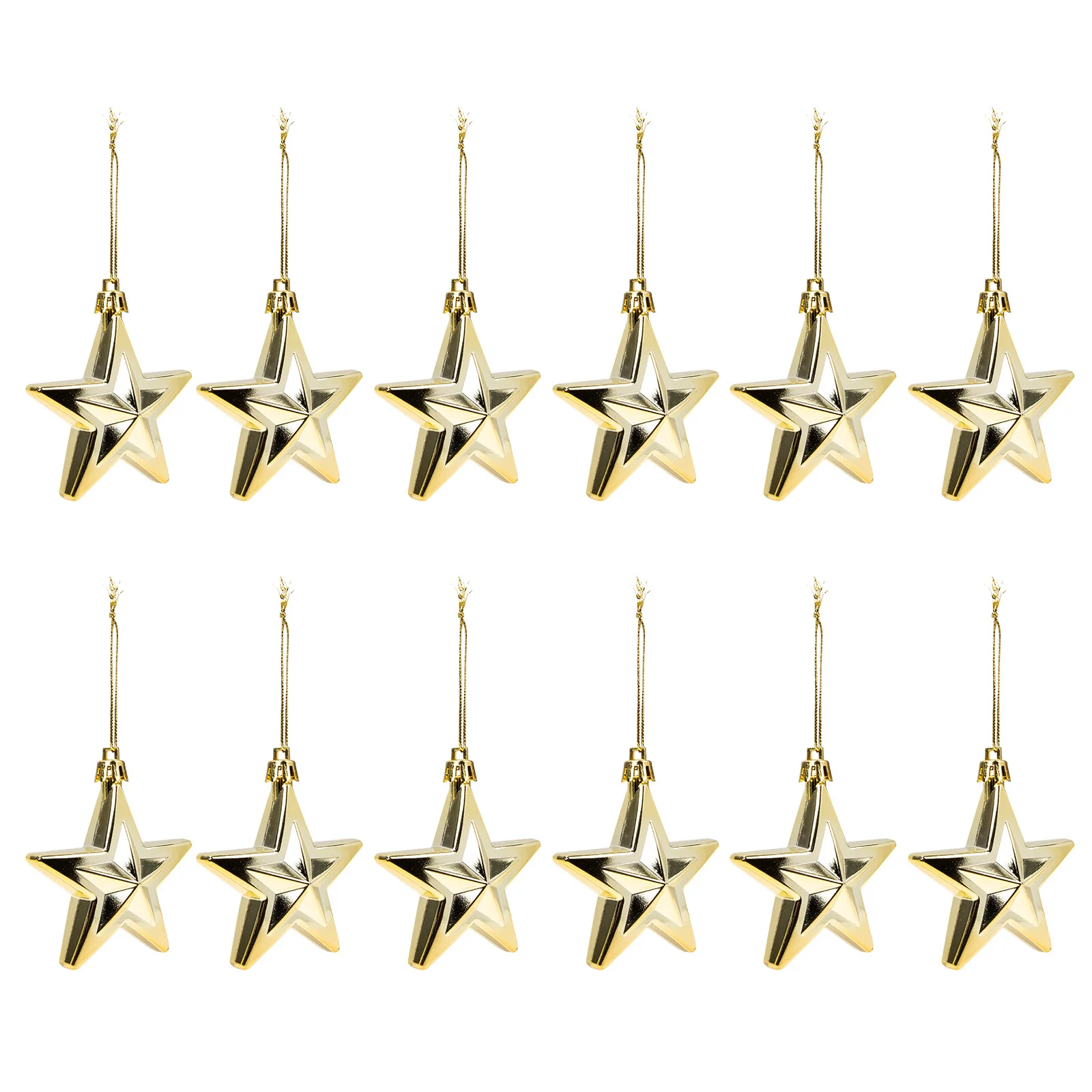 12Pcs Xmas Star Pendants Christmas Decorations Party Scene Layout Home Supplies Unique Modeling Design Joyful Atmosphere
12Pcs Xmas Star Pendants Christmas Decorations Party Scene Layout Home Supplies Unique Modeling Design Joyful Atmosphere