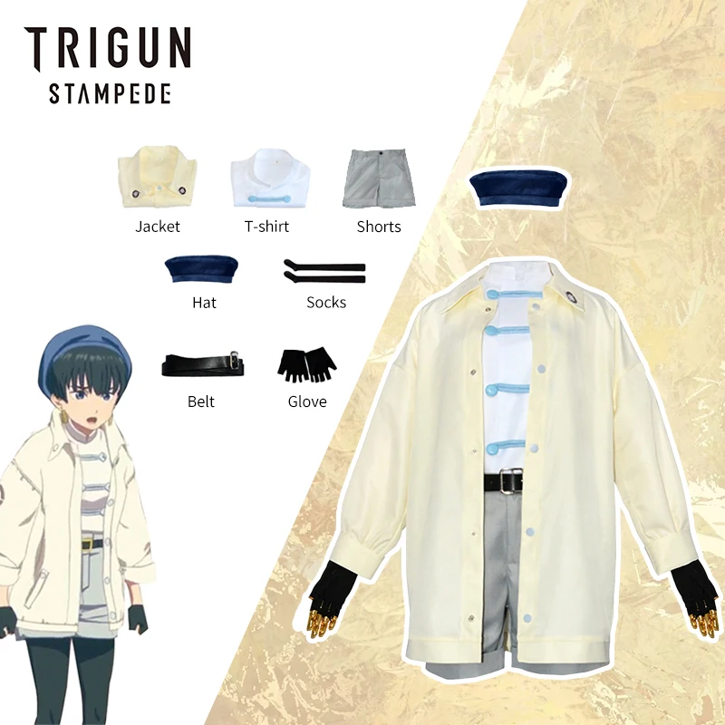 Anime Trigun Stampede Meryl Stryfe Cosplay Costumes Coat Full Set Female Outfits Halloween Carnival Party Suit For Adult Woman
Anime Trigun Stampede Meryl Stryfe Cosplay Costumes Coat Full Set Female Outfits Halloween Carnival Party Suit For Adult Woman
