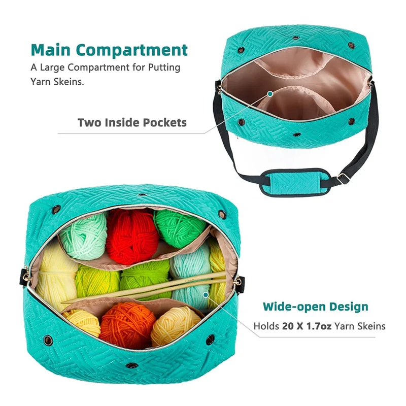【HOT】Crochet Bag Organizer Knitting Bag Yarn Storage Organizer - Yarn Bag For Crocheting - Yarn Holder For Crochet
【HOT】Crochet Bag Organizer Knitting Bag Yarn Storage Organizer - Yarn Bag For Crocheting - Yarn Holder For Crochet