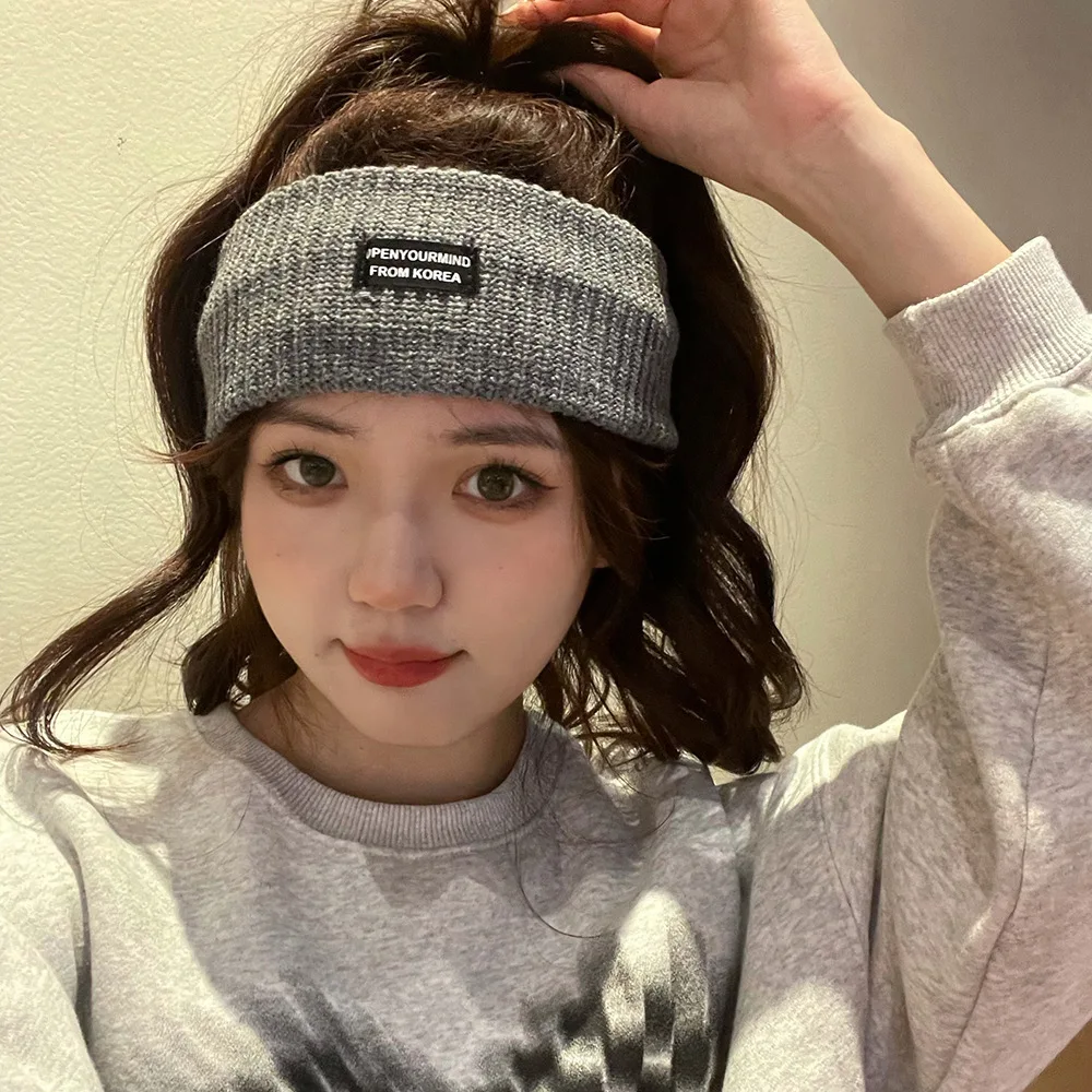 Simple Letter Labels Hip Hop Headband Women Knitting Headband Elastic Hair Bands Solid Color Warm Knitting Headwrap Ear Warmers
Simple Letter Labels Hip Hop Headband Women Knitting Headband Elastic Hair Bands Solid Color Warm Knitting Headwrap Ear Warmers