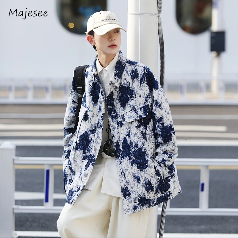 Jackets Men Tie-dye Contrast Color Streetwear Autumn All-match Hip Hop American Style Artistic Popular Males Overcoats Teenagers
Jackets Men Tie-dye Contrast Color Streetwear Autumn All-match Hip Hop American Style Artistic Popular Males Overcoats Teenagers