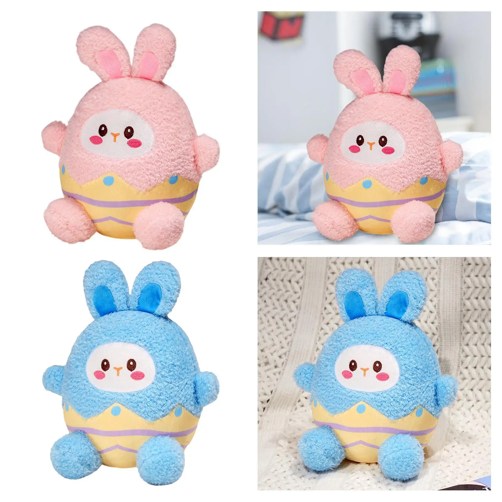 Easter Eggshell Rabbit Stuffed Animal Soft Ornament Collections Bunny Doll Plush Rabbit Toy for Girls Boys Birthday Holiday
Easter Eggshell Rabbit Stuffed Animal Soft Ornament Collections Bunny Doll Plush Rabbit Toy for Girls Boys Birthday Holiday