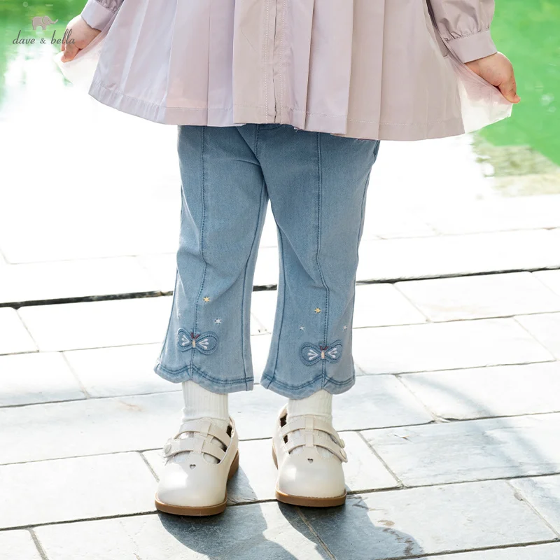 Dave Bella 2025 Spring Girl's Denim Trousers Fashion Casual Sweet Cute Butterfly Girls' Elegant Jeans Party Outdoor DB1250280
Dave Bella 2025 Spring Girl's Denim Trousers Fashion Casual Sweet Cute Butterfly Girls' Elegant Jeans Party Outdoor DB1250280