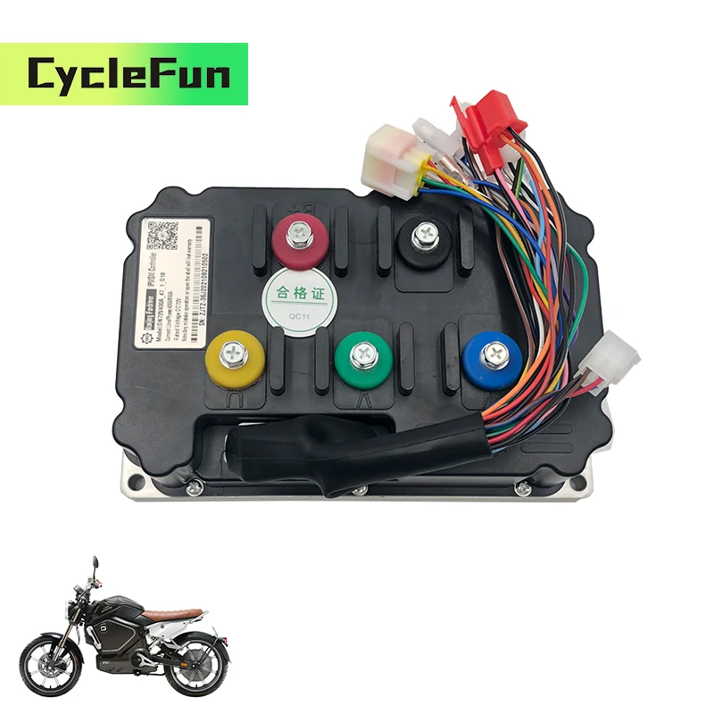 Контроллер синусоидальной волны FarDriver ND72850 6 кВт-8 кВт BLDC 72 В 450 А, программируемый для электрических мотоциклов, велосипедов, скутеров, аксессуаров
Контроллер синусоидальной волны FarDriver ND72850 6 кВт-8 кВт BLDC 72 В 450 А, программируемый для электрических мотоциклов, велосипедов, скутеров, аксессуаров