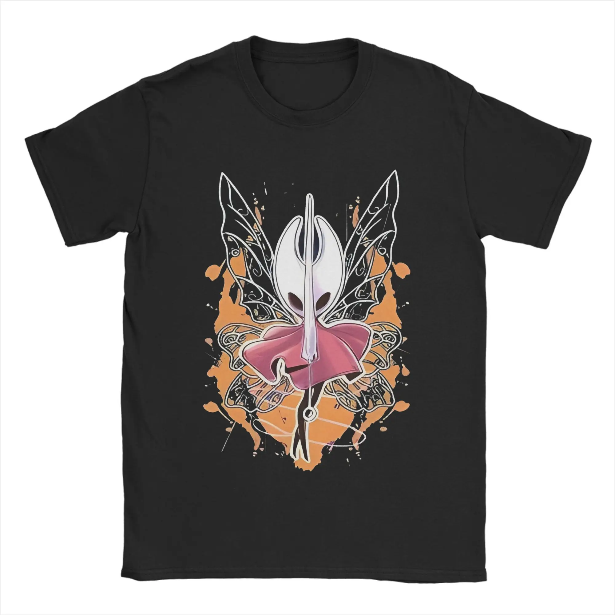 Футболка Hollow Knight Silksong, топы из 100% хлопка, повседневная футболка с короткими рукавами и круглым вырезом, футболки с графическим принтом
Футболка Hollow Knight Silksong, топы из 100% хлопка, повседневная футболка с короткими рукавами и круглым вырезом, футболки с графическим принтом