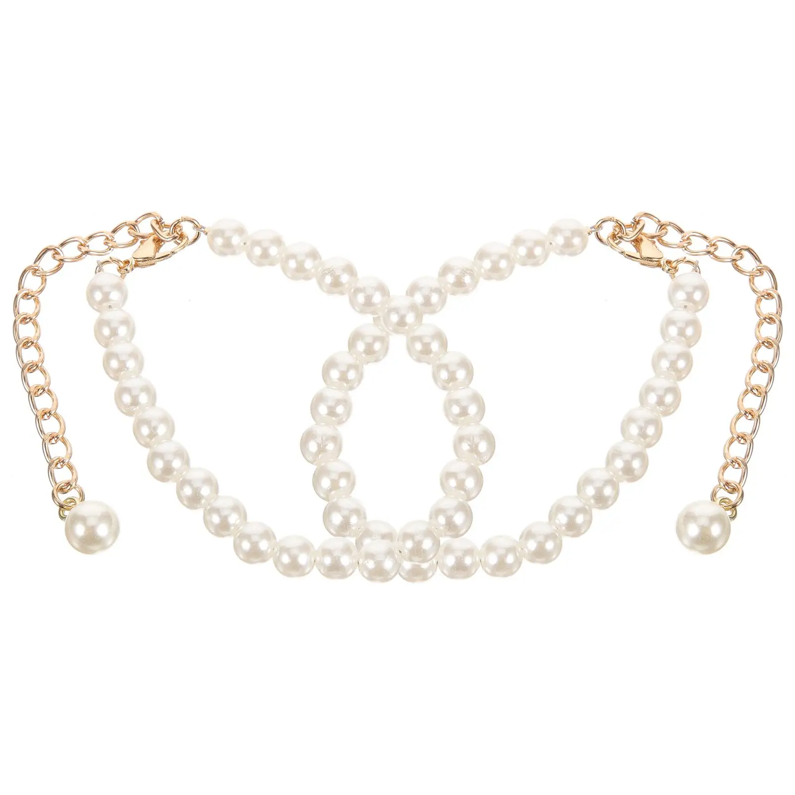 2 Pcs Pearl Chain Ankle Straps for High Heels Gold Color 52cm Detachable Shoe Strap Extender Women Accessories
2 Pcs Pearl Chain Ankle Straps for High Heels Gold Color 52cm Detachable Shoe Strap Extender Women Accessories