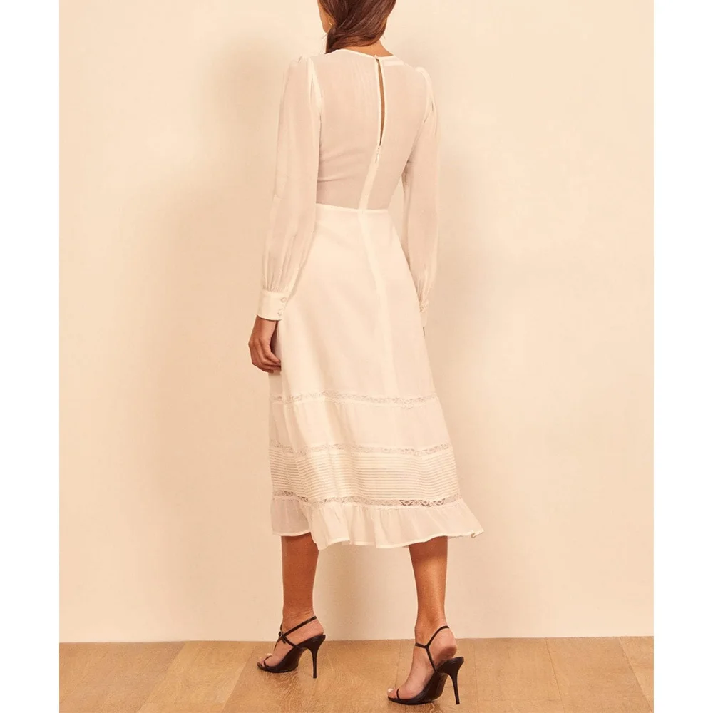 Dresses For Women 2022 Elegant Party Midi Lace Insert Vintage Chiffon Spring Autumn Round Neck Long Sleeve
Dresses For Women 2022 Elegant Party Midi Lace Insert Vintage Chiffon Spring Autumn Round Neck Long Sleeve