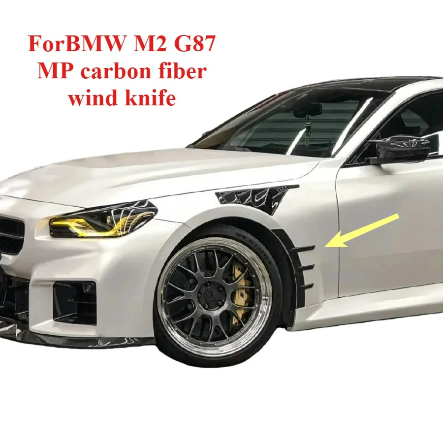 High Cost-effectiveness ForBMW M2 G87 MP Carbon Fiber Front Wheel Arch Wind Blade
High Cost-effectiveness ForBMW M2 G87 MP Carbon Fiber Front Wheel Arch Wind Blade
