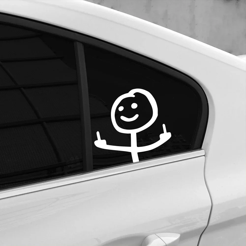 1Pc Durable Waterproof Vinyl Middle Finger Sticker Stick Figure Universal Car Truck Window Bumper Decal Auto Parts
1Pc Durable Waterproof Vinyl Middle Finger Sticker Stick Figure Universal Car Truck Window Bumper Decal Auto Parts