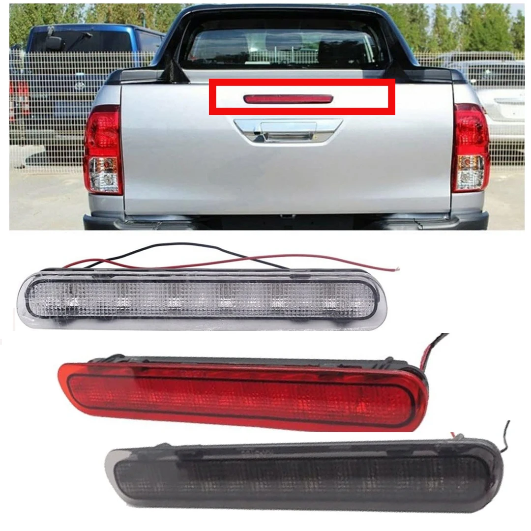 LED High Mount Level Brake Light Rear Tailgate Third Brake Light 81570-0K080 for Toyota Hilux VIGO MK6 SR5 2005-2014
LED High Mount Level Brake Light Rear Tailgate Third Brake Light 81570-0K080 for Toyota Hilux VIGO MK6 SR5 2005-2014