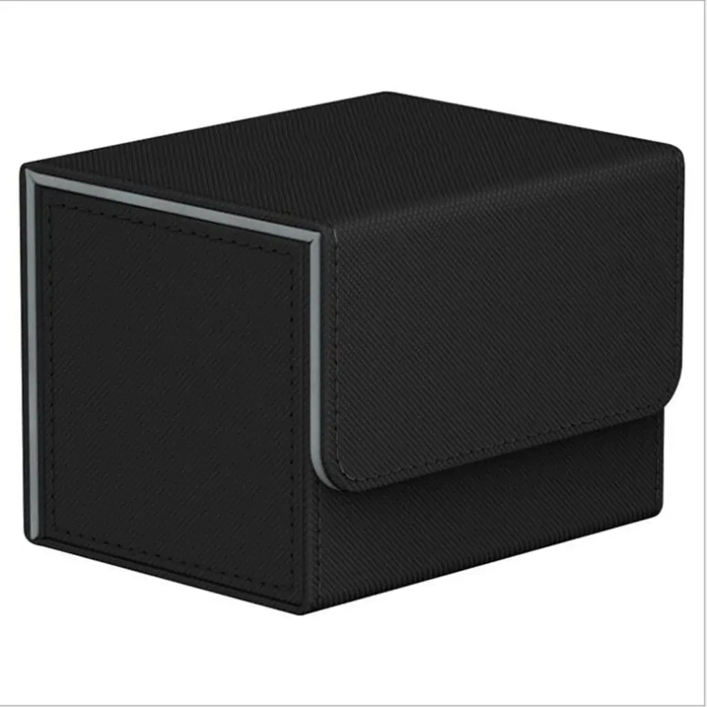 Leather Deck Box Closure Cards Holder for Trading Card Games Sleeved Cards
Leather Deck Box Closure Cards Holder for Trading Card Games Sleeved Cards