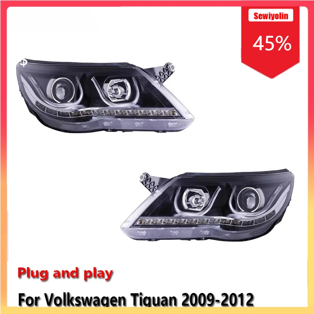 Sewiyolin автомобильные светодиодные фары автомобильные детали для Volkswagen Tiguan 2009-2012 противотуманные фары DRL тормозной указатель поворота Plug and Play
Sewiyolin автомобильные светодиодные фары автомобильные детали для Volkswagen Tiguan 2009-2012 противотуманные фары DRL тормозной указатель поворота Plug and Play