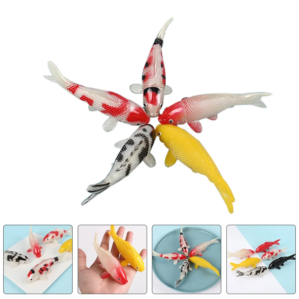 5 Pcs Artificial Fish Models PVC Vivid Colors Aquarium Photography Decor Realistic Fake Fish Miniatures Home
5 Pcs Artificial Fish Models PVC Vivid Colors Aquarium Photography Decor Realistic Fake Fish Miniatures Home