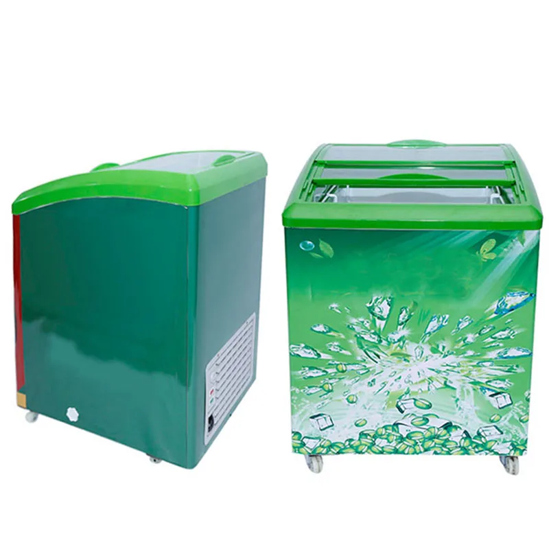 Customizable 150L Commercial Chest Freezer Sliding Glass Top With LED Light
Customizable 150L Commercial Chest Freezer Sliding Glass Top With LED Light