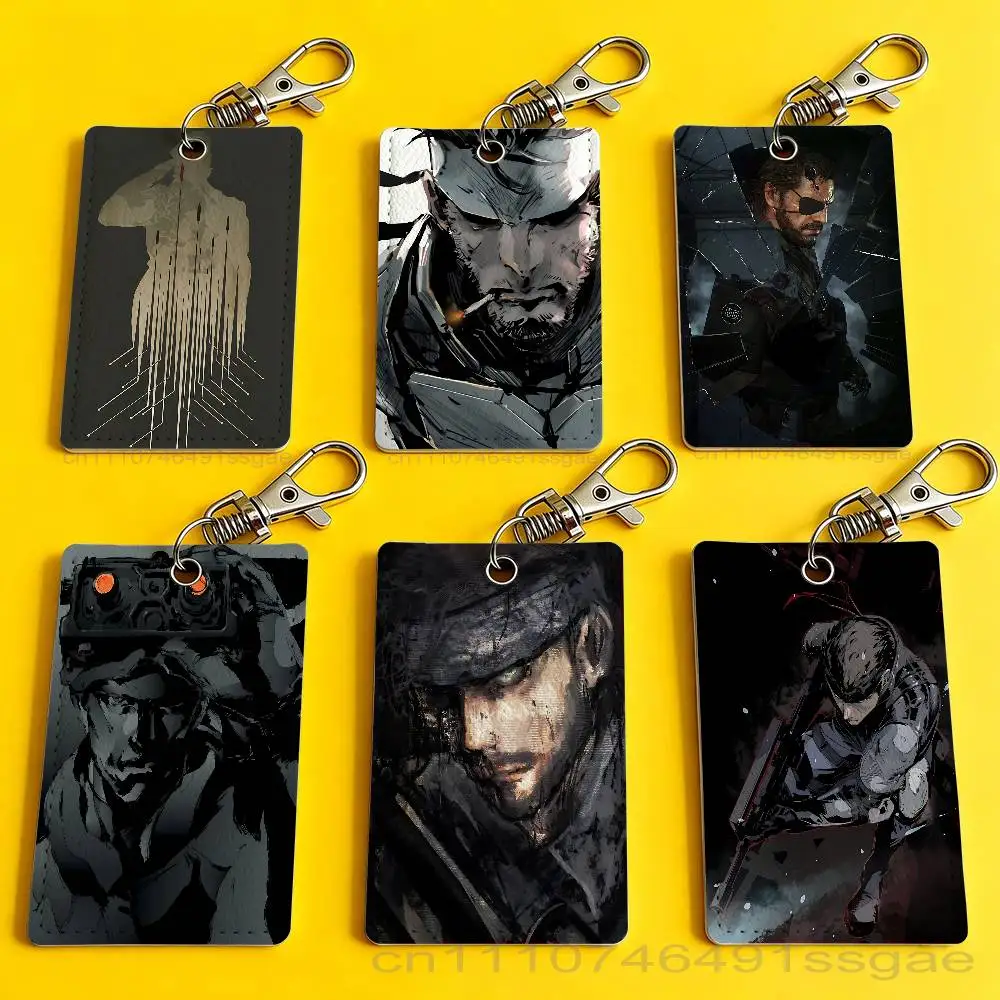 M-Metal Gear Solid MGS Card Case Leather Card Holder Keychain Key Ring Door Access Tags ID Card Case Keychain
M-Metal Gear Solid MGS Card Case Leather Card Holder Keychain Key Ring Door Access Tags ID Card Case Keychain