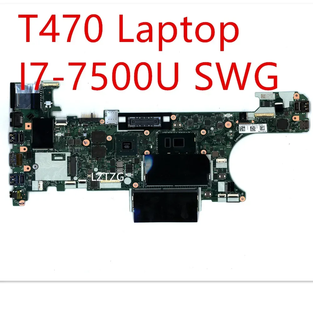 Материнская плата для ноутбука Lenovo ThinkPad T470, материнская плата I7-7500U SWG 01HX644 01AX967 01LV679
Материнская плата для ноутбука Lenovo ThinkPad T470, материнская плата I7-7500U SWG 01HX644 01AX967 01LV679
