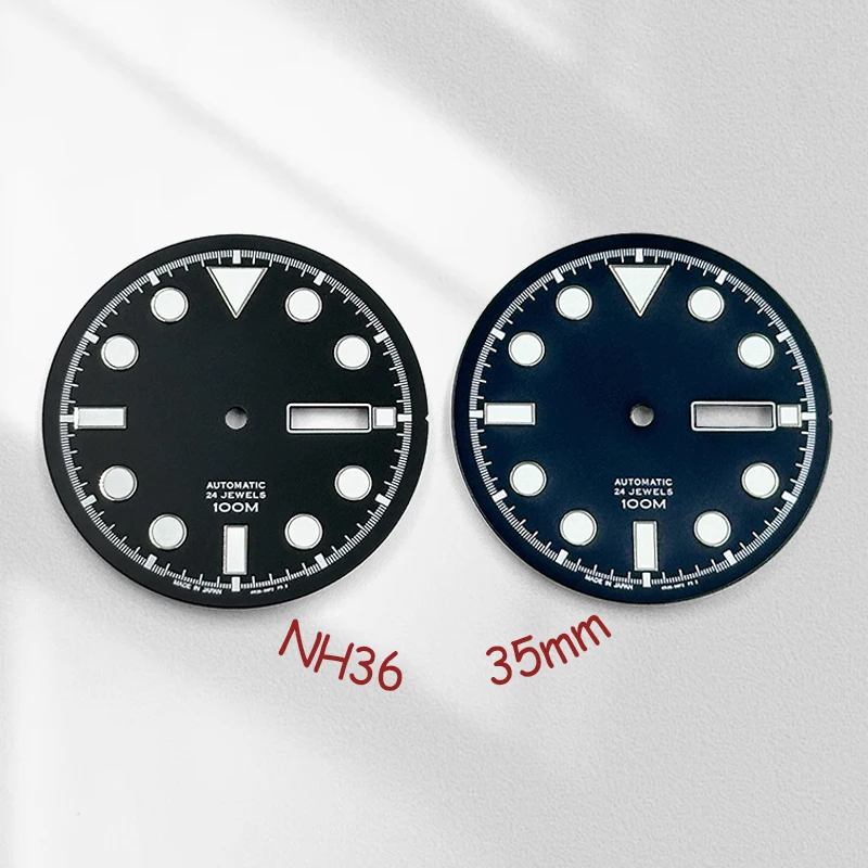 Mod 35mm NH36 Dial Custom Logo Watch Dial With Chaptert Ring Fits Japanese Movement Watch Repair Accessories Parts
Mod 35mm NH36 Dial Custom Logo Watch Dial With Chaptert Ring Fits Japanese Movement Watch Repair Accessories Parts