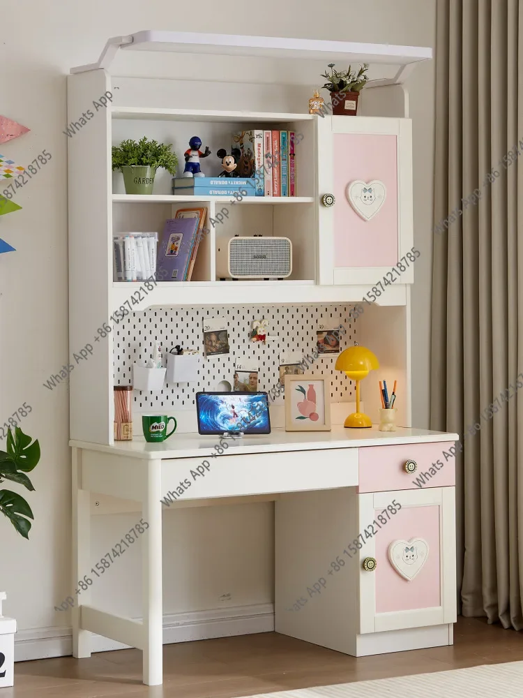 Uu Children's All-solid Wood Desk Bookcase Bookshelf Integrated Girl Pink Study Table And Chair Bedroom Student Home 1.2 Meters
Uu Children's All-solid Wood Desk Bookcase Bookshelf Integrated Girl Pink Study Table And Chair Bedroom Student Home 1.2 Meters