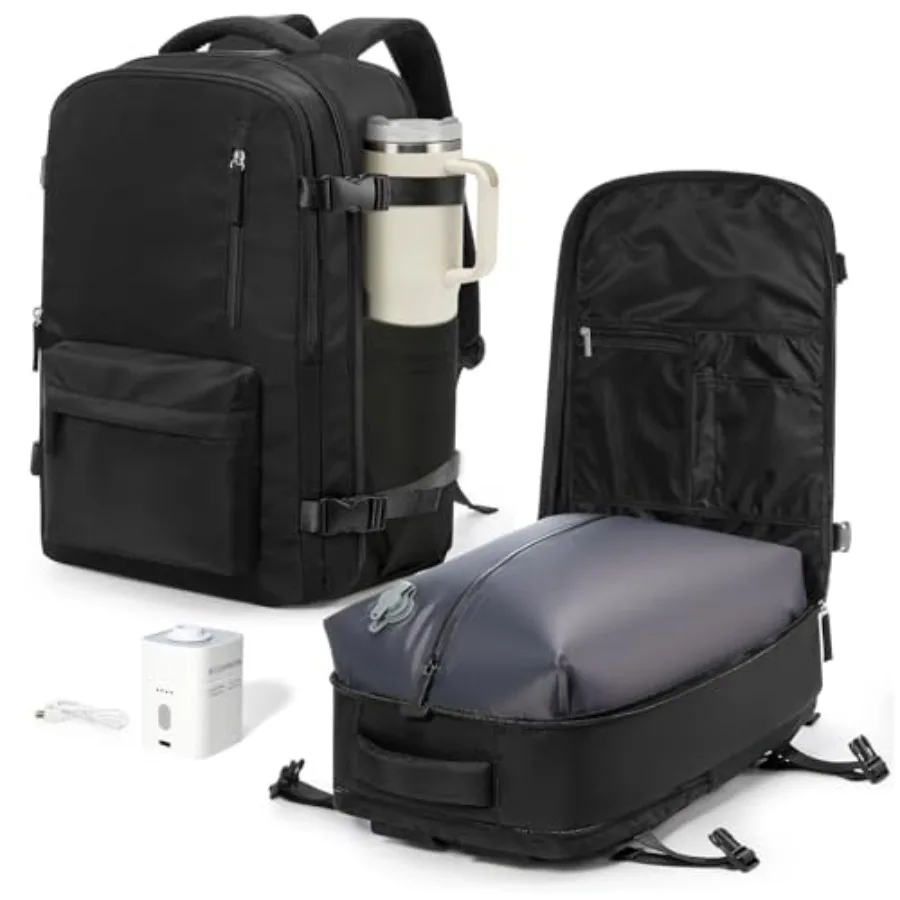 Вакуумный рюкзак VGCUB для путешествий с электрическим насосом, система Vacpack, для хранения, ручная кладь, для работы, ноутбука, бизнеса, водонепроницаемый, для колледжа, компрессионный
Вакуумный рюкзак VGCUB для путешествий с электрическим насосом, система Vacpack, для хранения, ручная кладь, для работы, ноутбука, бизнеса, водонепроницаемый, для колледжа, компрессионный