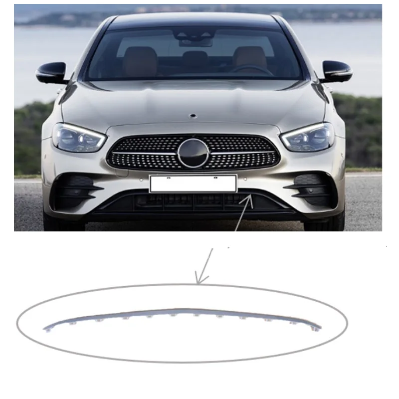 Front bumper chrome decorative strip For Mercedes Benz E-Class W213 Sports version OEM 2138850305
Front bumper chrome decorative strip For Mercedes Benz E-Class W213 Sports version OEM 2138850305