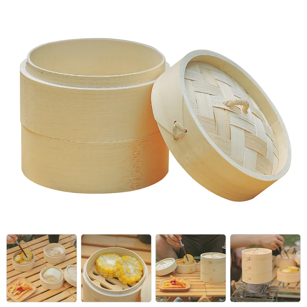 Bamboo Steamer Food Grade Healthy Material Smooth Edge Compact Design Vegetables Bun Tray Round Hole Even Heating Fast Draining
Bamboo Steamer Food Grade Healthy Material Smooth Edge Compact Design Vegetables Bun Tray Round Hole Even Heating Fast Draining