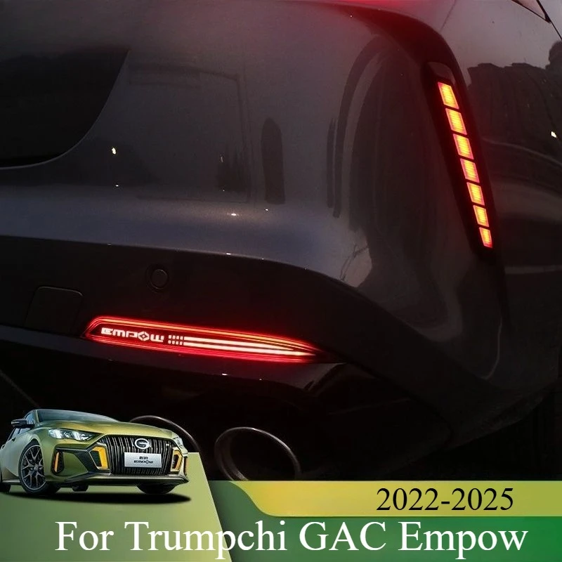 For Trumpchi GAC Empow Accessories 2022-2025 LED Car Rear Bumper Lamp Light Auto Rear Fog Light Decoration Replacement 2pcs
For Trumpchi GAC Empow Accessories 2022-2025 LED Car Rear Bumper Lamp Light Auto Rear Fog Light Decoration Replacement 2pcs