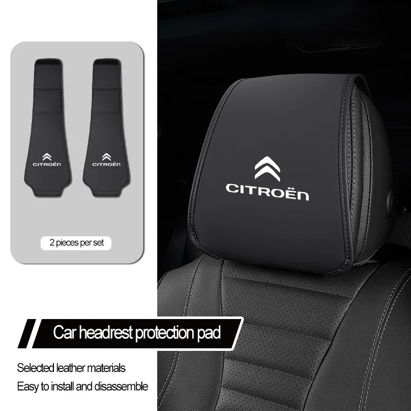 Car Stickers Car Headrest Cover Seat Head Rest Neck Pad Seat Cover For Citroen Celysee C6 C3 C5 C1 C2 C4 Aircross Picasso Berlin
Car Stickers Car Headrest Cover Seat Head Rest Neck Pad Seat Cover For Citroen Celysee C6 C3 C5 C1 C2 C4 Aircross Picasso Berlin