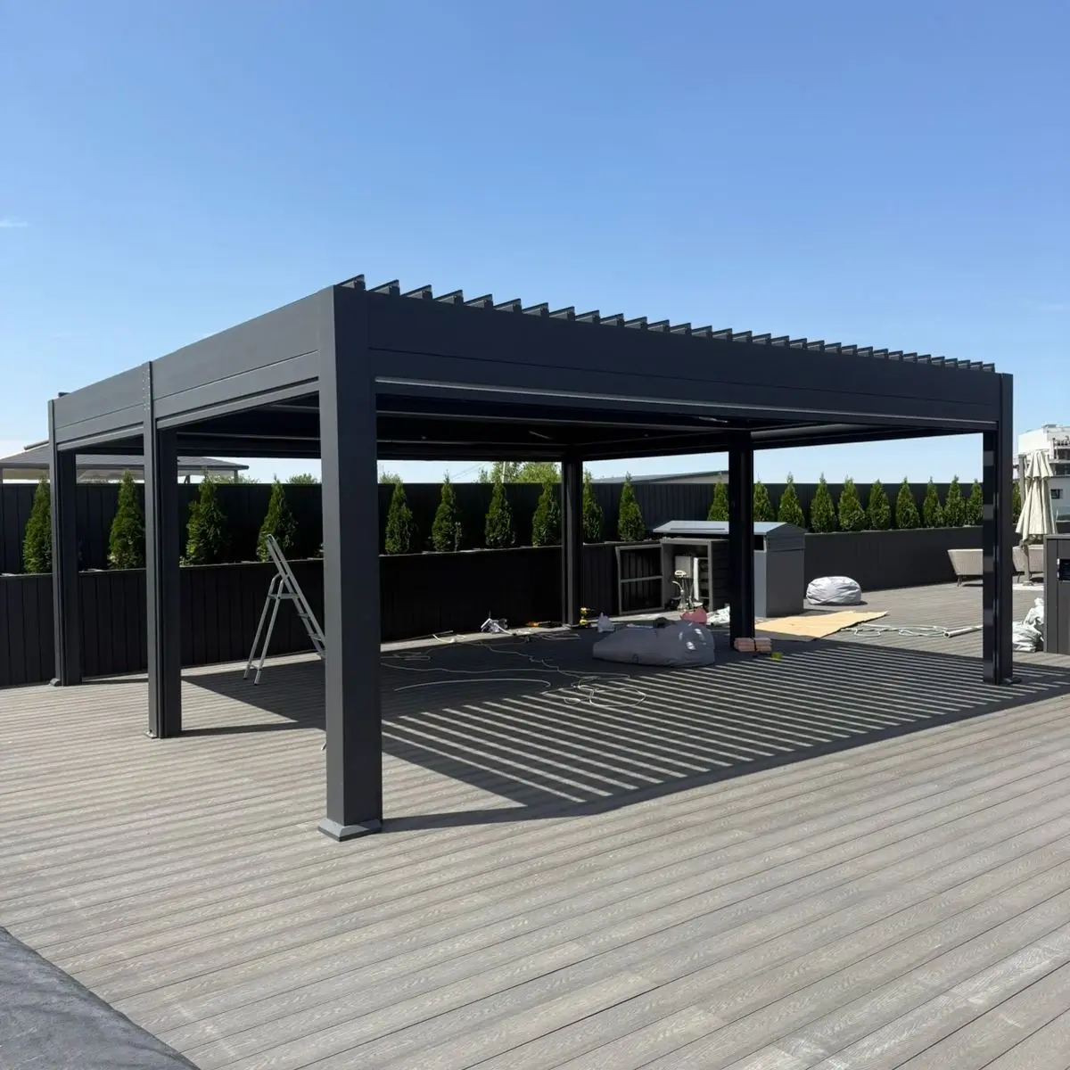 Various Customized Outdoor Retractable Aluminum Pergolas Shade Pavilion Large Wedding Party Pavilion Luxurious Garden Pavilions
Various Customized Outdoor Retractable Aluminum Pergolas Shade Pavilion Large Wedding Party Pavilion Luxurious Garden Pavilions