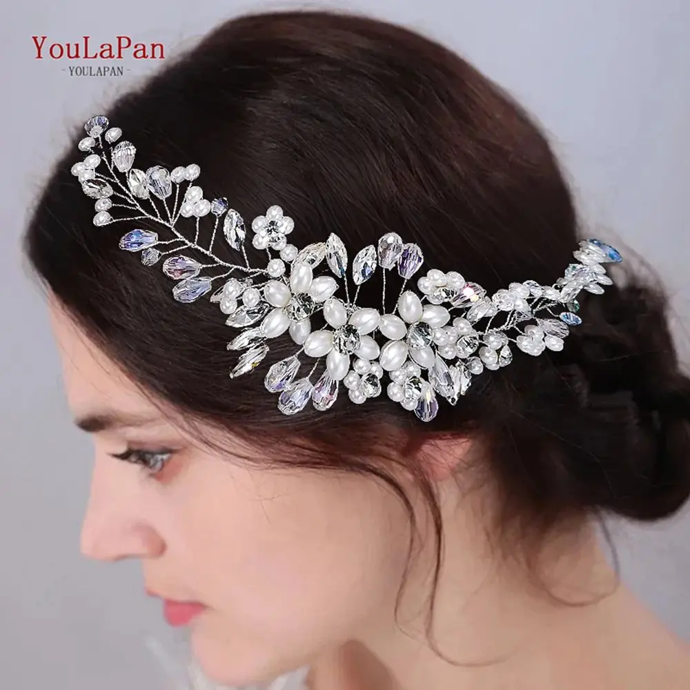 YouLaPan Handmade Pearl Flower Hair Comb Crystal Bridal Headband Wedding Bridal Side Comb Headpieces Hair Accessories HP811
YouLaPan Handmade Pearl Flower Hair Comb Crystal Bridal Headband Wedding Bridal Side Comb Headpieces Hair Accessories HP811