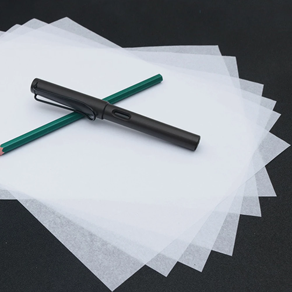 200pcs Tracing Paper High Quality Durable White Student Drawing Scrapbooking Transparent Tracing Paper Supplies 
200pcs Tracing Paper High Quality Durable White Student Drawing Scrapbooking Transparent Tracing Paper Supplies