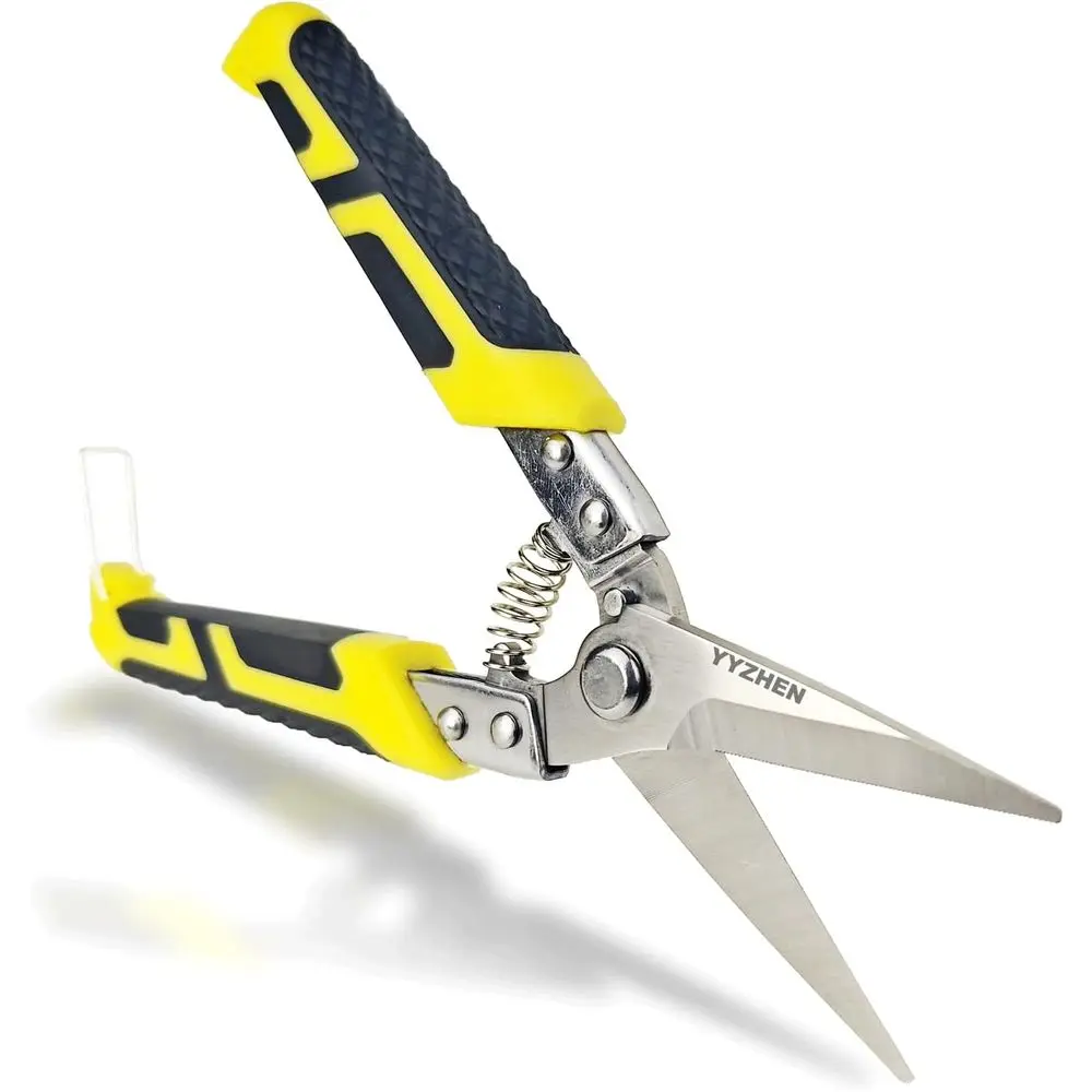 8.7 Heavy-Duty Aviation Tin Snips with Stainless Steel Blades and Comfort Grips for Metal, Cardboard, and DIY Projects
8.7 Heavy-Duty Aviation Tin Snips with Stainless Steel Blades and Comfort Grips for Metal, Cardboard, and DIY Projects