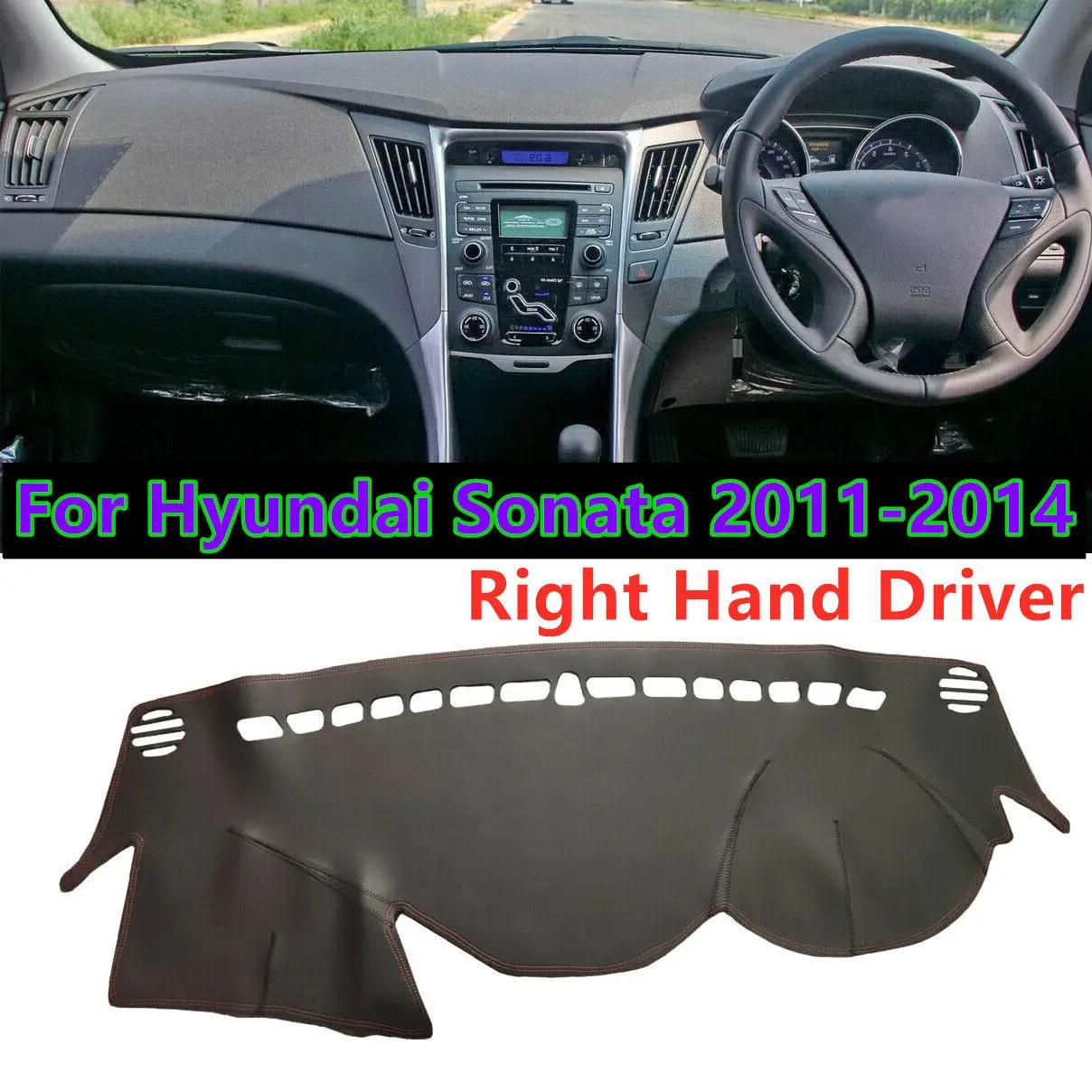 Кожаный коврик для приборной панели Hyundai Sonata 2011-2014, защитный коврик RHD
Кожаный коврик для приборной панели Hyundai Sonata 2011-2014, защитный коврик RHD