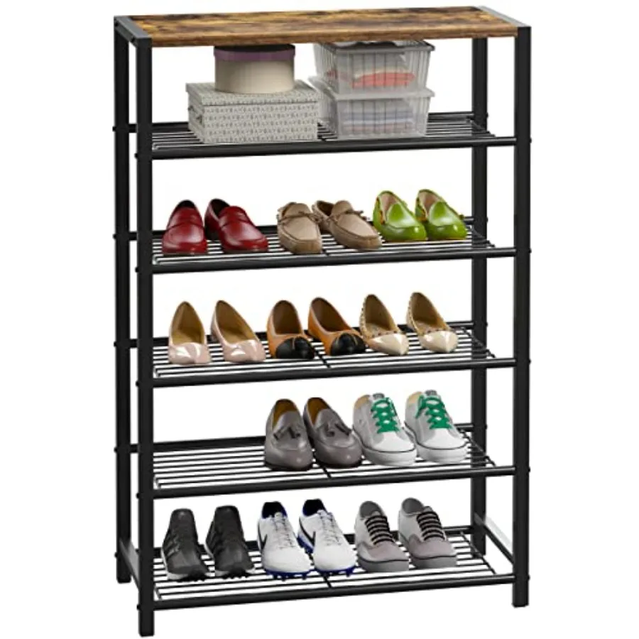 Shoe Rack Organizer Industrial Shoe Storage Shelf Narrow Sturdy Metal Shoe Shelves for Closet Entryway
Shoe Rack Organizer Industrial Shoe Storage Shelf Narrow Sturdy Metal Shoe Shelves for Closet Entryway