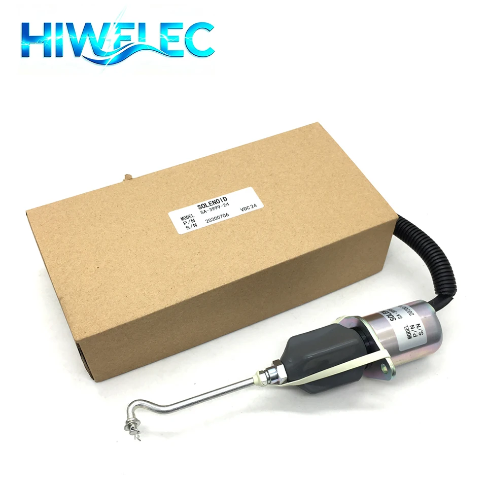 1752ES Fuel Shutoff Stop Solenoid Valve SA-3999-12 SA-3999-24 Diesel Stop Solenoid 12V 24V Engine Parts
1752ES Fuel Shutoff Stop Solenoid Valve SA-3999-12 SA-3999-24 Diesel Stop Solenoid 12V 24V Engine Parts