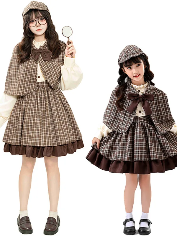 Halloween Cosplay Detective Parent-Child Set Game Party Role-playing Costume Women's Fashion Party Wear
Halloween Cosplay Detective Parent-Child Set Game Party Role-playing Costume Women's Fashion Party Wear