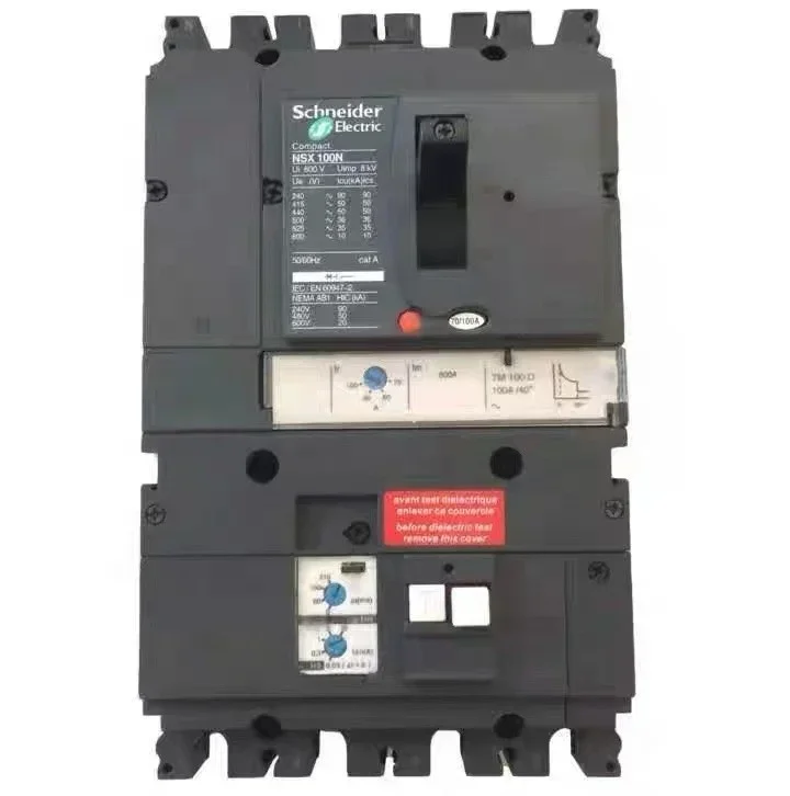 2025Schneiders VIgi Leakage Plastic-case Circuit Breaker NSX400F/NSX630N400A630A 3P 4P leakage switch
2025Schneiders VIgi Leakage Plastic-case Circuit Breaker NSX400F/NSX630N400A630A 3P 4P leakage switch