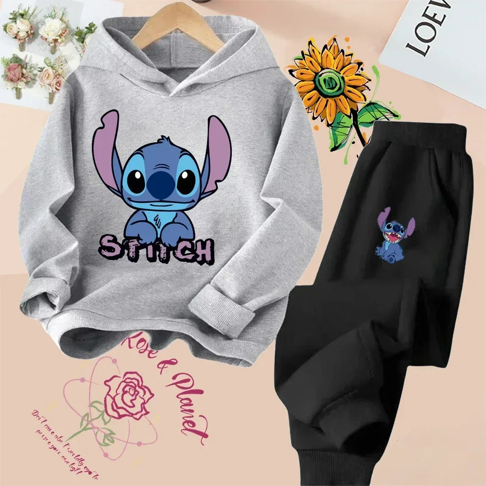 Disney Stitch Hoodie Boys And Girls Casual Long-sleeved Sweatshirt + Pant Set Children's Autumn Sweatshirt 3-15 Years Old
Disney Stitch Hoodie Boys And Girls Casual Long-sleeved Sweatshirt + Pant Set Children's Autumn Sweatshirt 3-15 Years Old