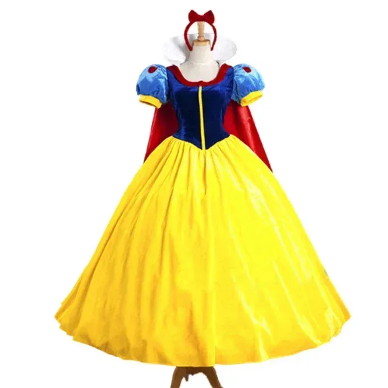 Women Cosplay Dress Snow White Girl Princess Dress Adult Cartoon Princess Snow White Halloween Party Costume
Women Cosplay Dress Snow White Girl Princess Dress Adult Cartoon Princess Snow White Halloween Party Costume