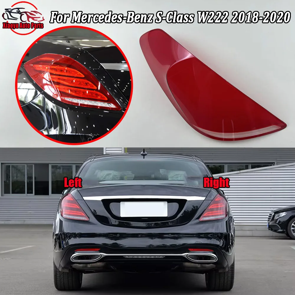 Taillight Cover Taillamp Shell Rear Lampshade Lampcover For Mercedes-Benz 2018-2020 S-Class W222 Replace Auto Tail Light Mask
Taillight Cover Taillamp Shell Rear Lampshade Lampcover For Mercedes-Benz 2018-2020 S-Class W222 Replace Auto Tail Light Mask