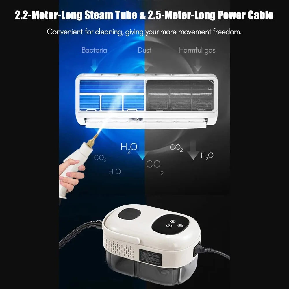 High Temperature and Pressure Steam Cleaner 2500W 110V 220V Electric Steaming Cleaner for Air Conditioner Kitchen Hood Cleaning
High Temperature and Pressure Steam Cleaner 2500W 110V 220V Electric Steaming Cleaner for Air Conditioner Kitchen Hood Cleaning